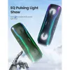 WISETIGER Speaker Outdoor Portable IPX7 Waterproof Sound Box BT5.3 Louderspeaker Stereo with 25W Colorful Light Surround Speaker 2
