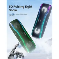 WISETIGER Speaker Outdoor Portable IPX7 Waterproof Sound Box BT5.3 Louderspeaker Stereo with 25W Colorful Light Surround Speaker 2