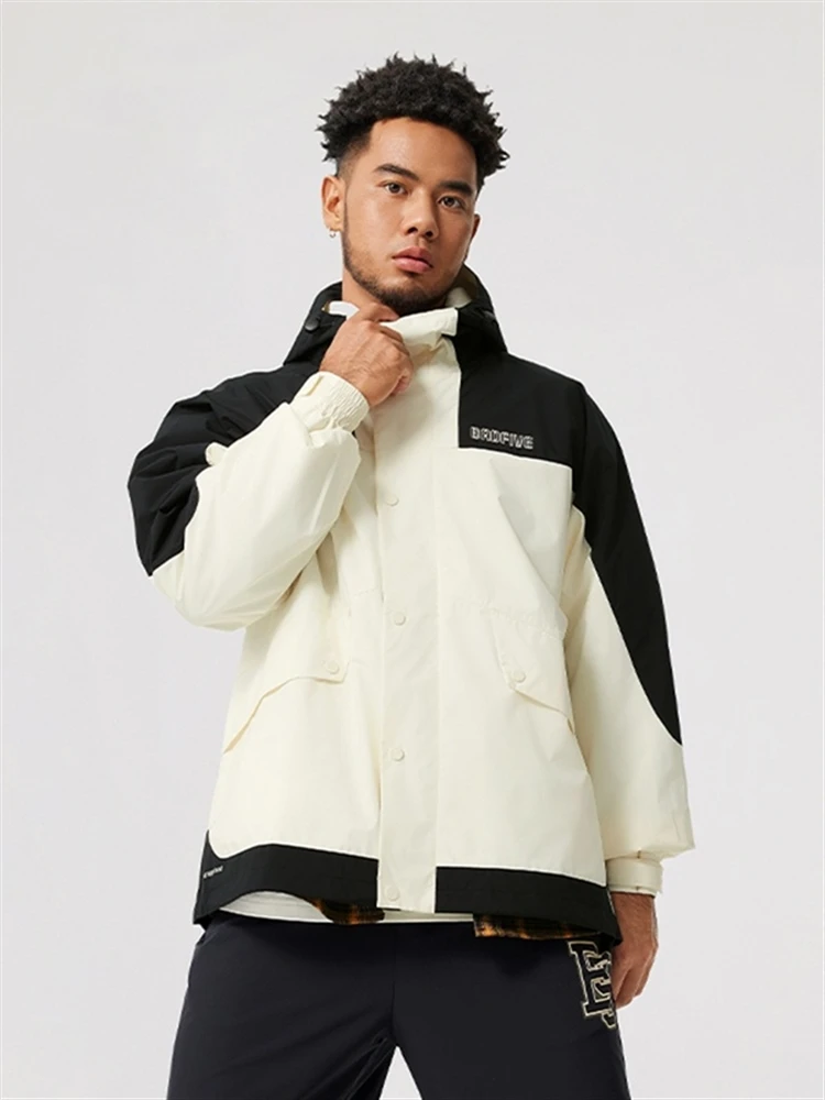  Badfive 남성용 오픈 가디건 긴 소매 재킷 방풍 통기성 봄 직조 스포츠웨어 DV529 스포티 캐주얼