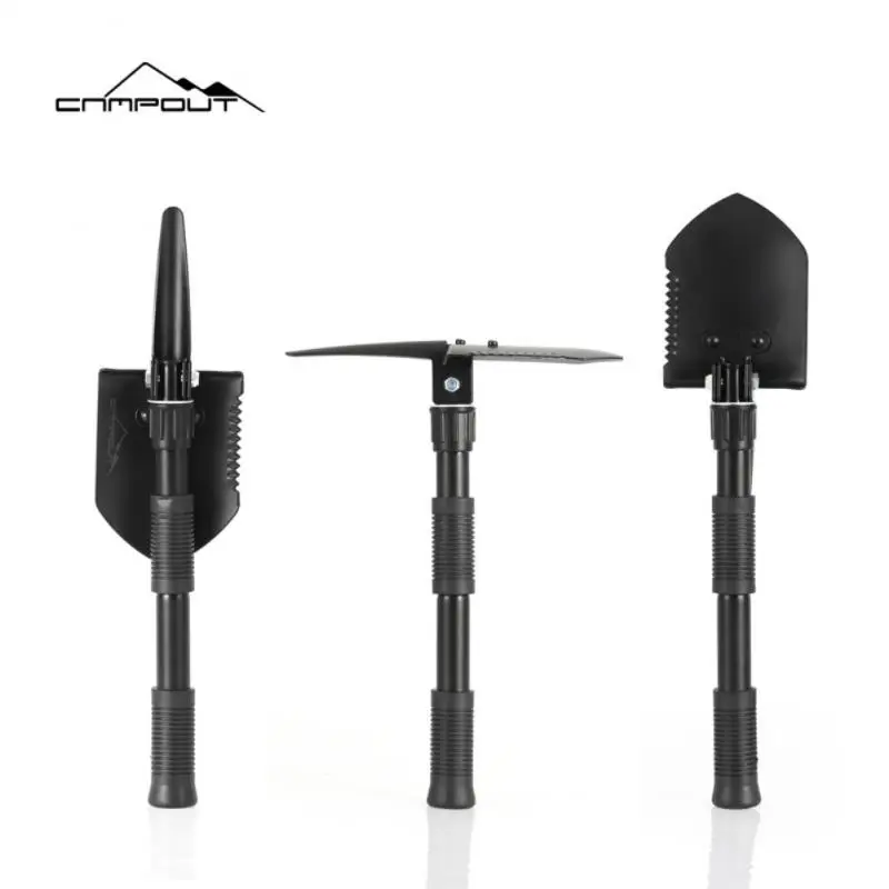 Camping Folding Survival Spade Shovel Stainless Steel Portable Field Army Shovel Engineer Shovels Snow Hoe Digging Tool 6