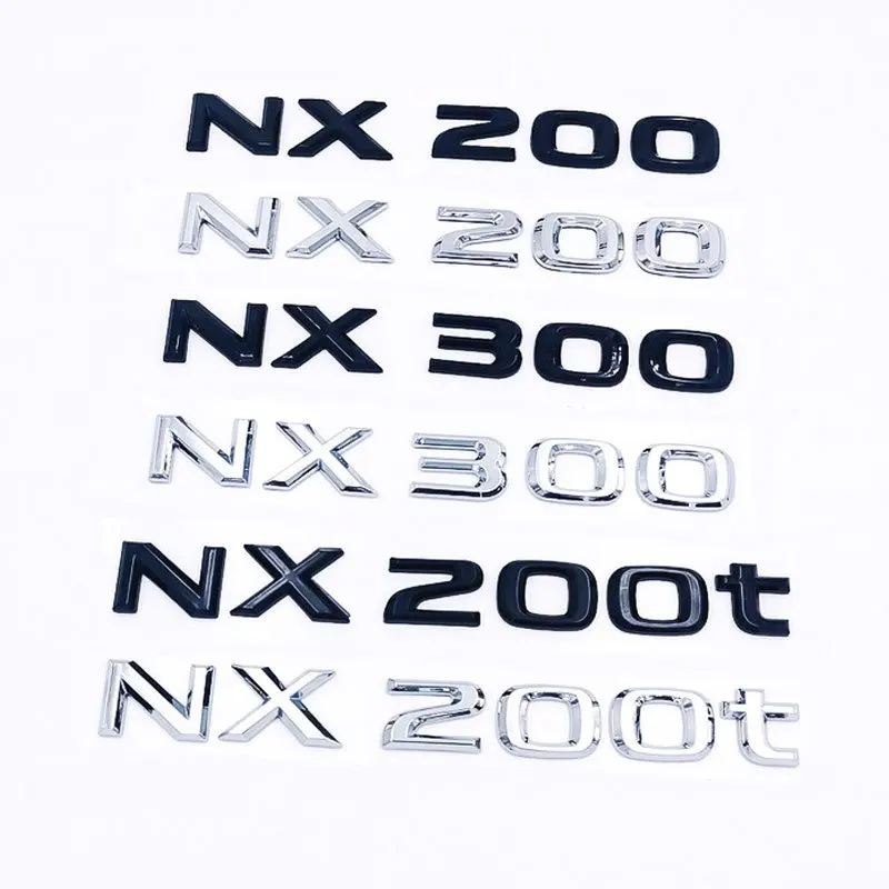 

Автомобильная наклейка IS200, IS250, IS300, IS350, NX 200, NX300, NX 200t с номером подходит для Lexus, Модифицированная Автомобильная задняя декоративная наклейка