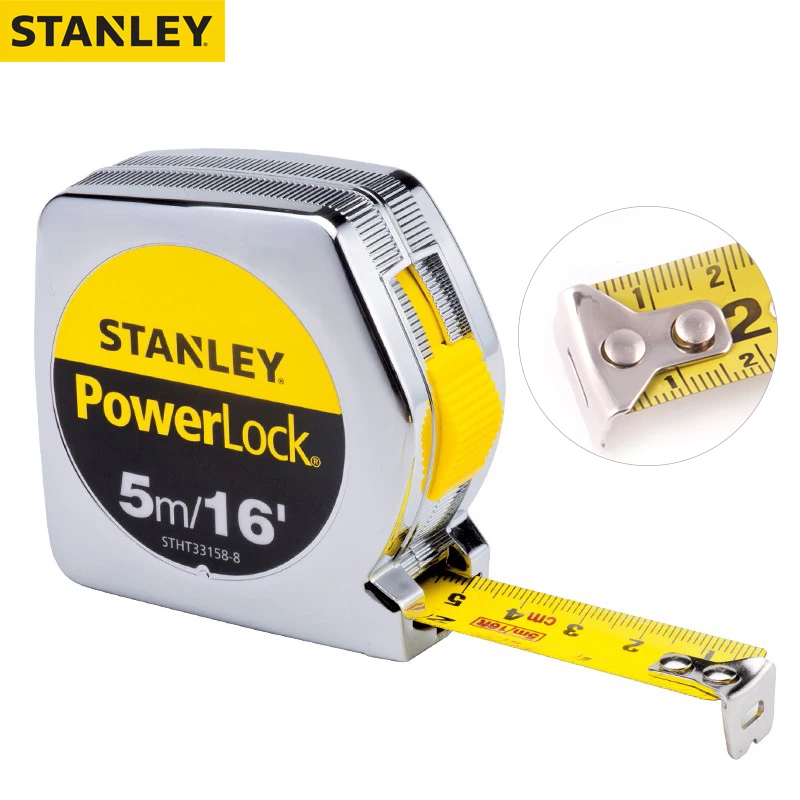 Stanley stht33158 8 23 metric and english steel tape measures portable