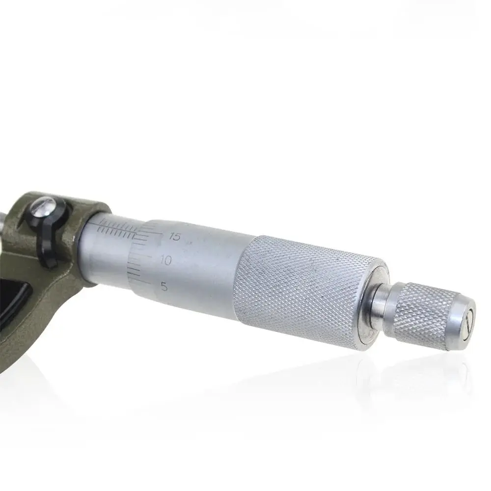 탄소강 외부 마이크로미터 나사 스케일 0-25mm 기계식 마이크로 캘리퍼스 버니어 캘리퍼스 수공구 정밀 마이크로미터