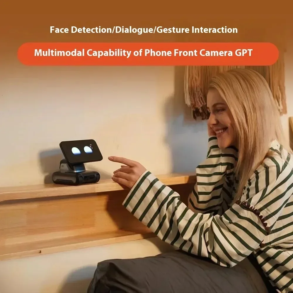 Intelligent LOOI Robot Pet Emotional Ai GPT Interaction VirtualAi Puzzle Electronic Accompany Pet Robot Companion Kid Customized 4