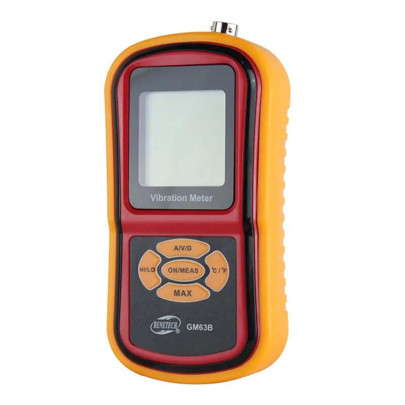 BENETECH GM63B Hand-held Digital Vibrometer Tester High-precision Sensitive