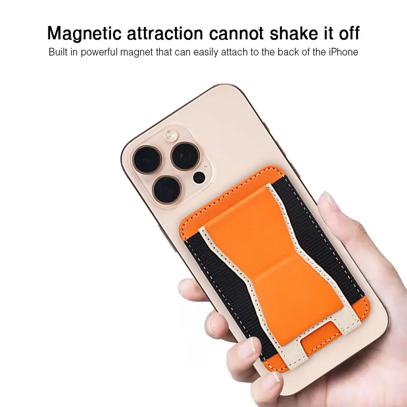 Premium Magnetic Wallet Card Holder with Strong Magnet