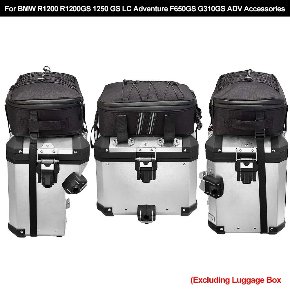 Accessori Moto Top Bags Per Bmw R 1200 1250 Gs Lc Adventure Top Box Panniers Bag Case Borse Bagagli F650Gs G310Gs Adv