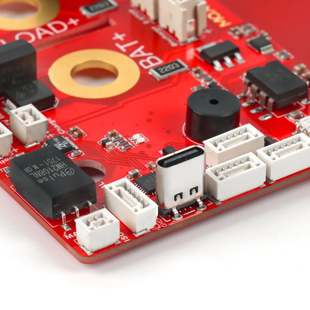 Maxkgo 30V-150V 스마트 BMS 보드 리튬 이온 리튬 팩 저전압 표준용 알루미늄 PCB 배터리 보호 마스터