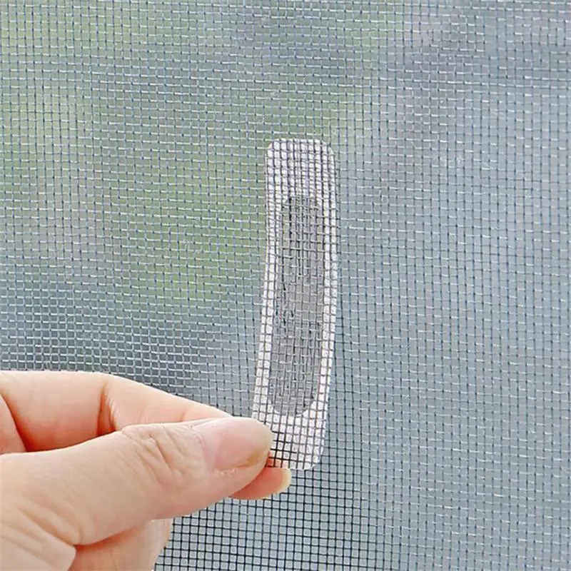 Window Door Screen Repair Patch Adhesive Repair Kit 5/10/15/20PCS window screen repair tape mosquito net anti mosquito screens mosquito gauze mesh window screen
