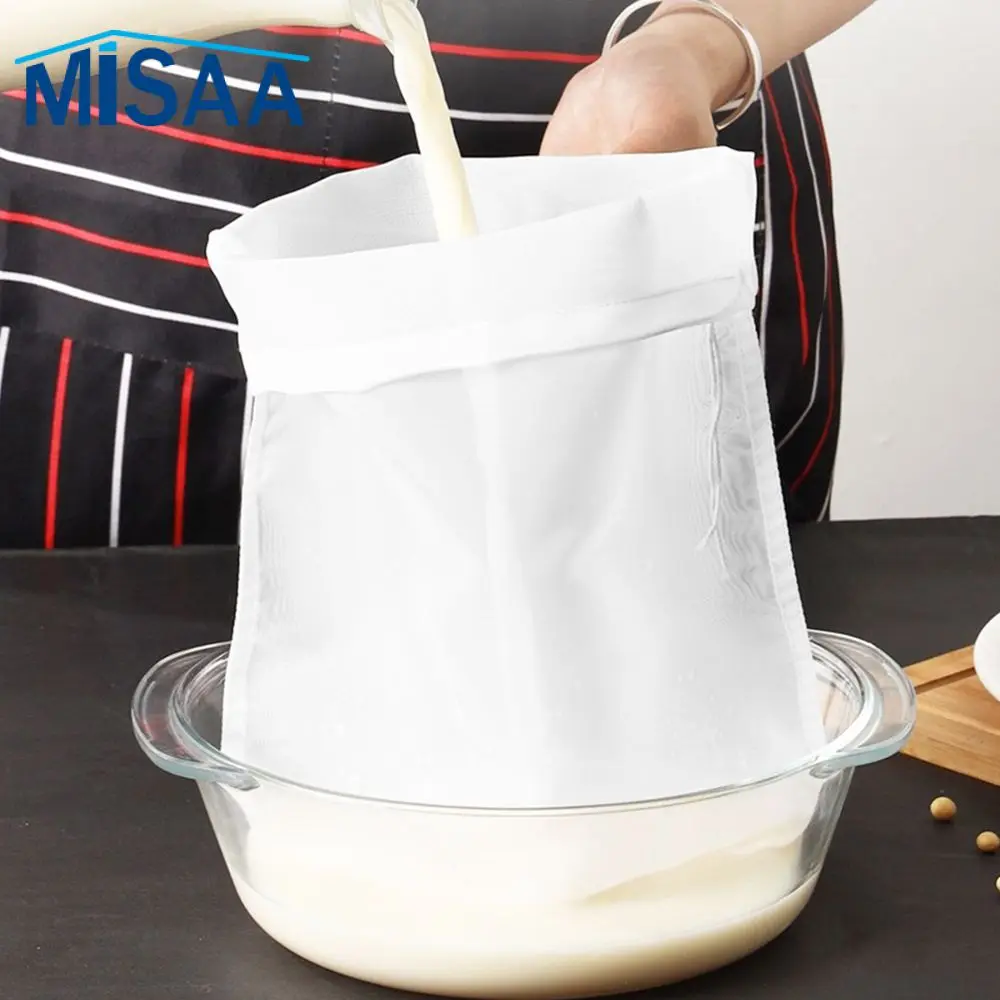 80MeshJuiceBagCottonRopeDesignFruitPressPopularJuiceFilter