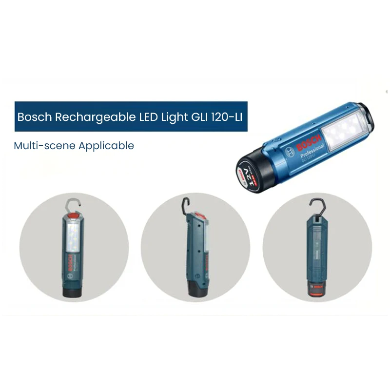 Bosch Gli 120 Cordless Work Learn Led Light 12V 300 Lumen