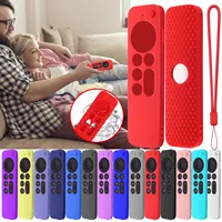 Housse de protection en Silicone pour télécommande Apple Siri 3e génération, étui antichoc pour télécommande Apple TV 4K 2e génération 2