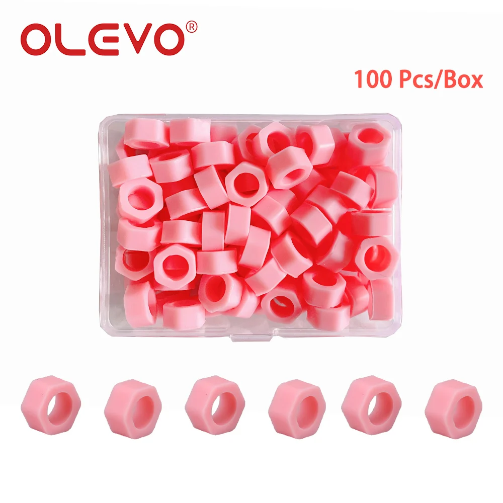 100Pcs Multi-Color Dental Code Rings Orthodontic Silicone 100Pcs Multi-Color Dental Code Rings Orthodontic Silicone