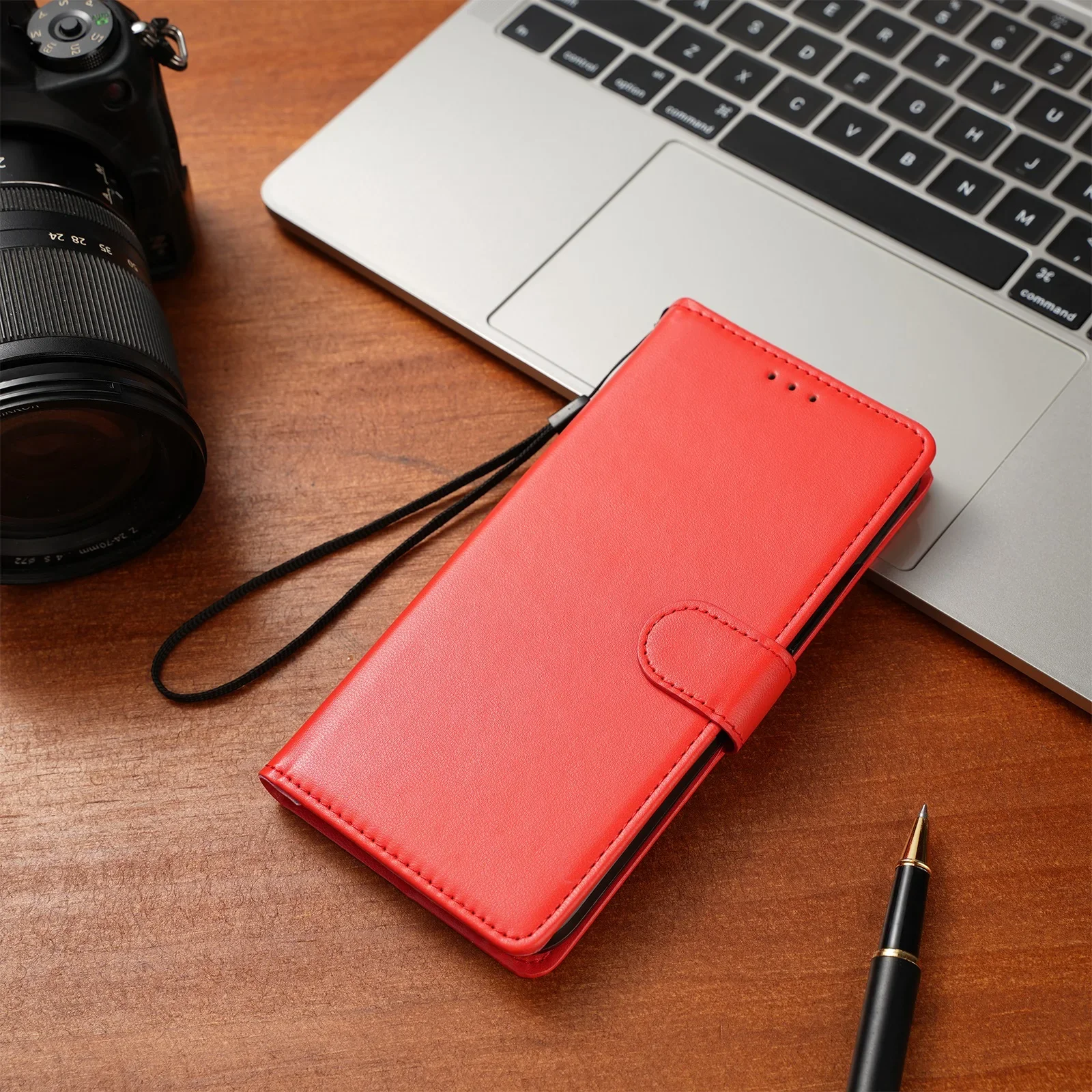 thumbnail image 1 of Flip Wallet PU Leather Case For Samsung Galaxy A14 A13 A12 A10 A53 A33 A34 A23 A24 A25 A52 A54 A40 A51 A71 Coque Funda Card Slot, 1 of 5