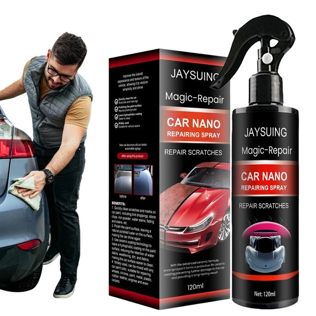 Ceramic Car Paint Spray 120ml 3-in-1 Top Coat Paint Sealant