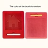 Portable Magnetic Steel Ball Drawing Board Stylus Pen Bead Learning Educational Doodles Toy for Children's Birthday Gifts 1