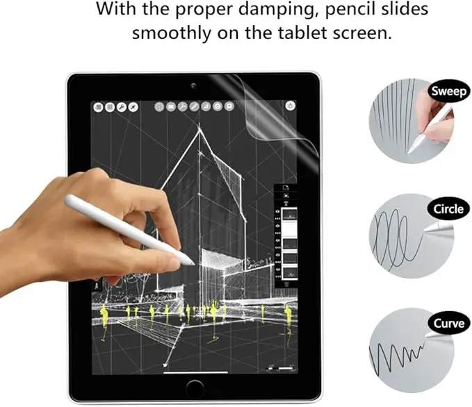 Clear Screen Protector Paper Film