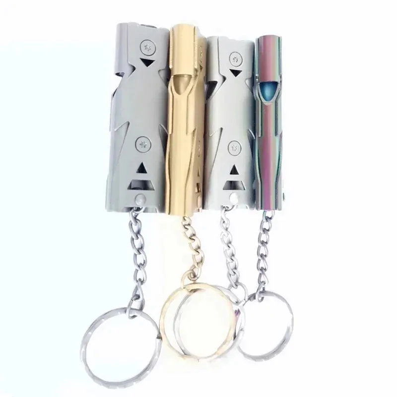 Pet Dog Cat Training Whistle Two-tone Flute German Shepherd Sound Repeller Outdoor Survival Parrot Training Whistle Pet Supplies