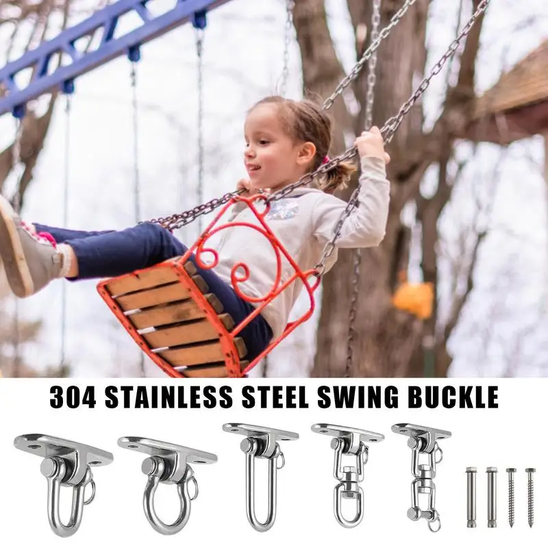 304 Stainless Steel Swing Brackets 360 Rotating for Swing