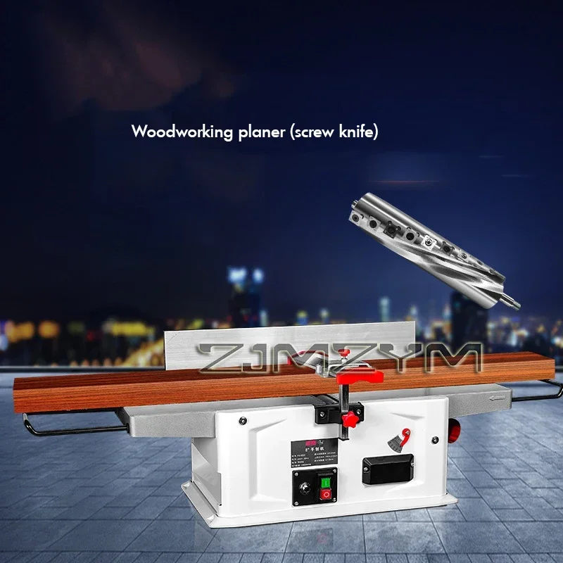 Desktop Eletric Wood Planer Multi-Function High Power Facing Machine Small Woodworking Eletric Planer Machine 2