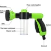 Adjustable Auto Foam Lance Water Gun Multifunctional High Pressure 3 Grade Nozzle Jet Automobile Garden Animal Dog Wash Tool 5