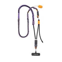 PGYTECH LinkGo Handwoven Crossbody and Neck Phone Photography Strap (Braided Purple)