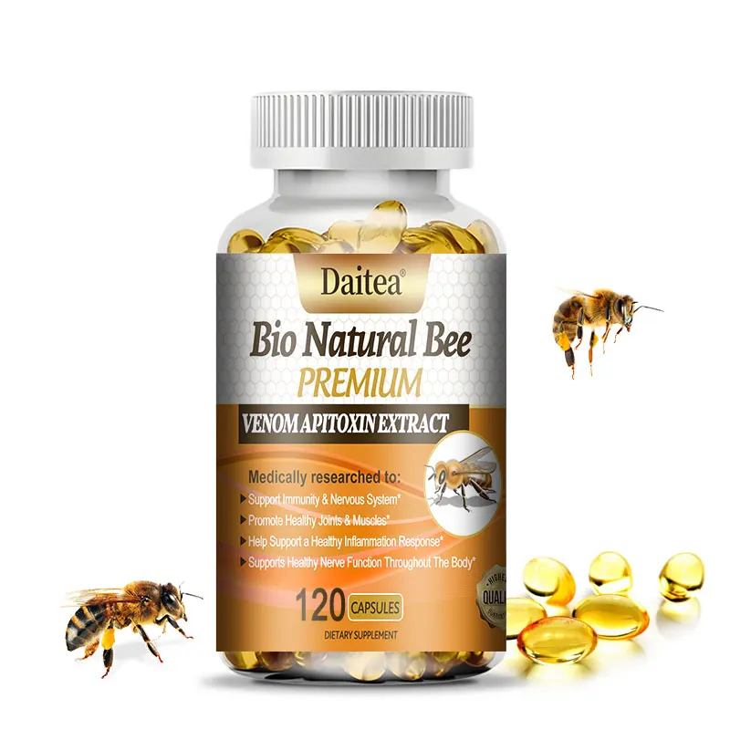 Natural Bee Venom Extract Capsules for Joint Health