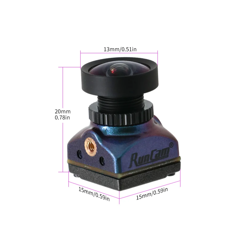 RunCam Racer Nano 4 1200TVL Super WDR FPV Caméra pour Drone RC