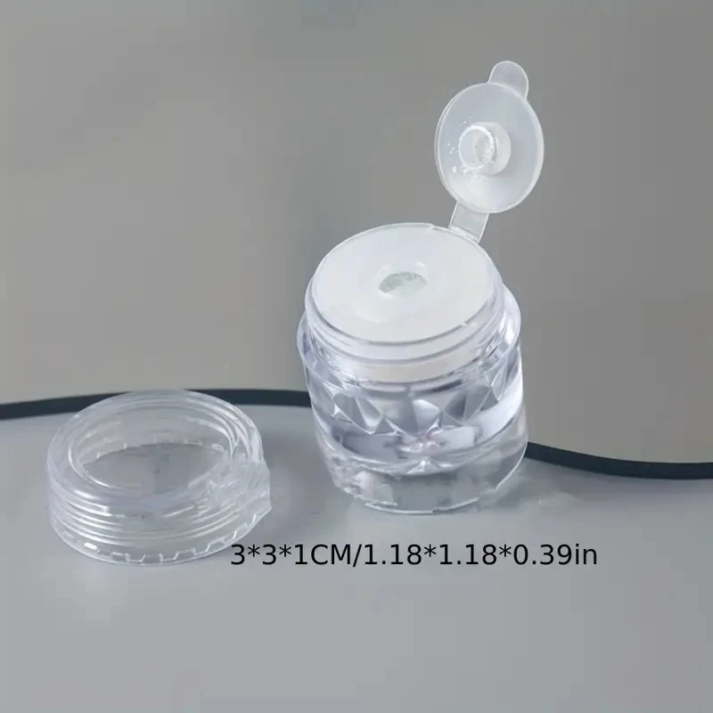 Hypoallergenic Aurora Chrome Nail Powder-Gentle Electroplating Clear Finish for Stunning Manicures