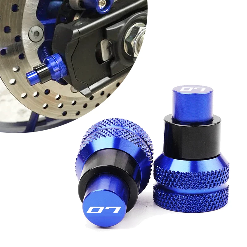 Für Yamaha MT07 MT 07 MT-07 FZ07 2014-2026 2025 Motorrad Hinterrad Achse Crash-schutz Schwinge Spulen slider Stand Unterstützung – Detail 2