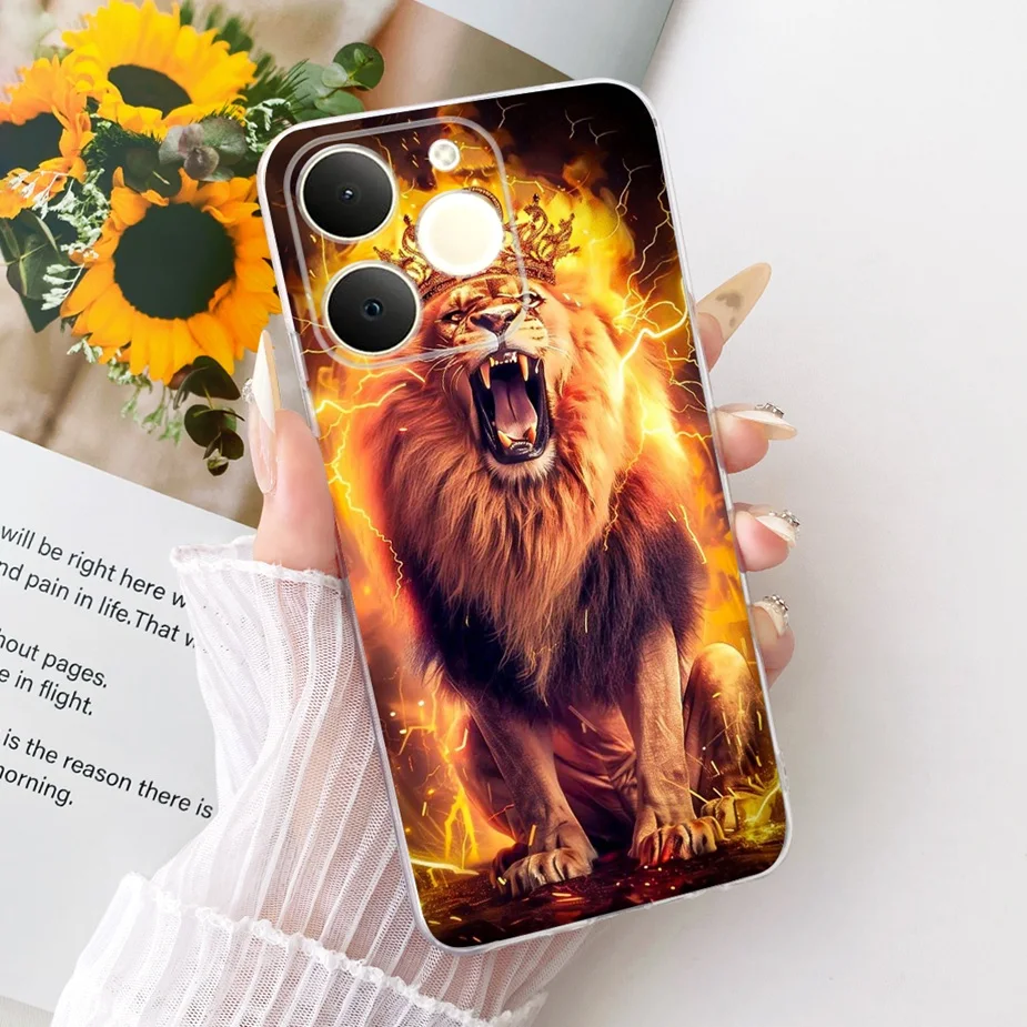 Cute Cat Painted Soft Slim Phone Case - Enhanced Protection with Stylish Design