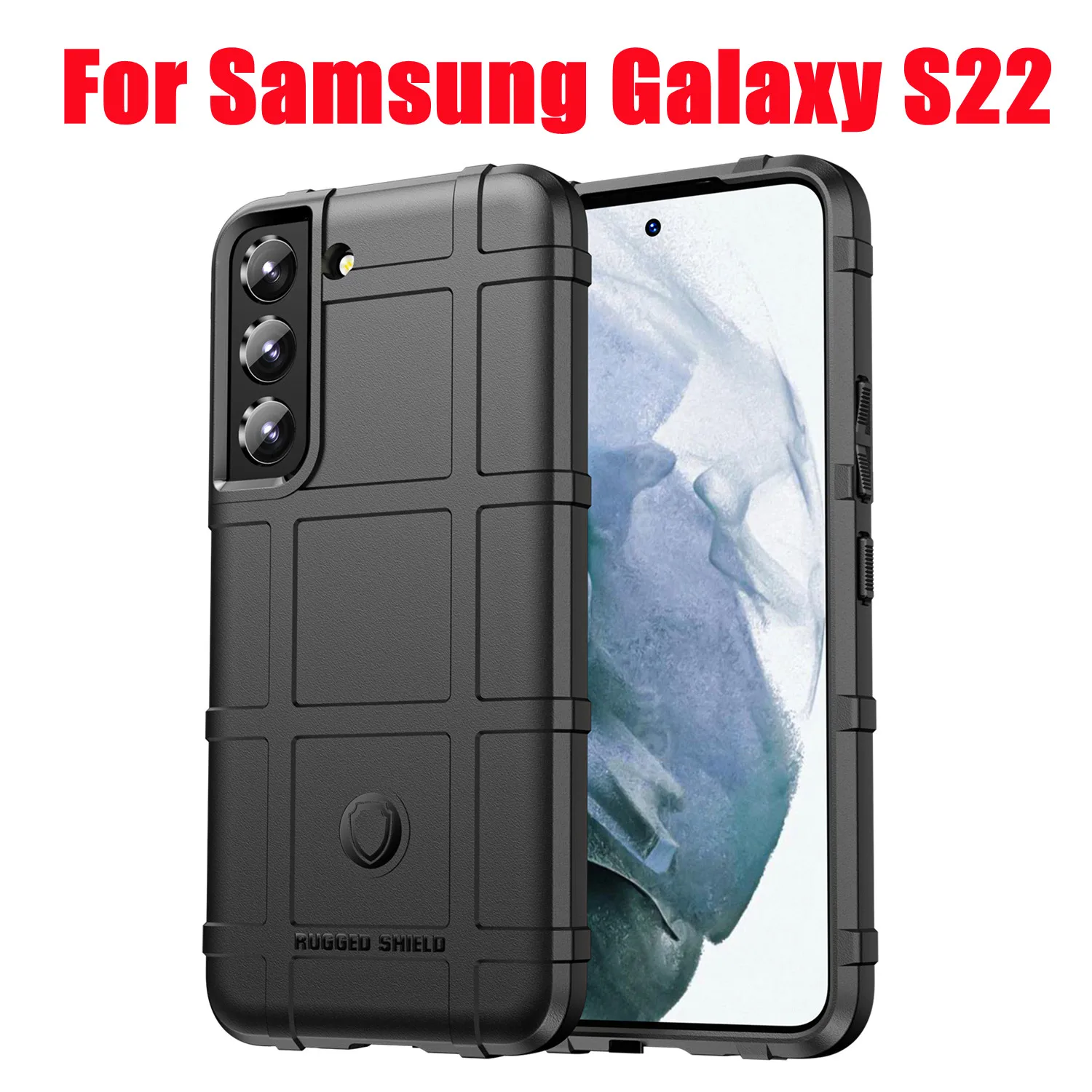 

For Samsung S22 Rugged Shield Shockproof Armor Case For Samsung Galaxy S22 Ultra Shell Cover Case For Galaxy S22 Plus Ultra Case