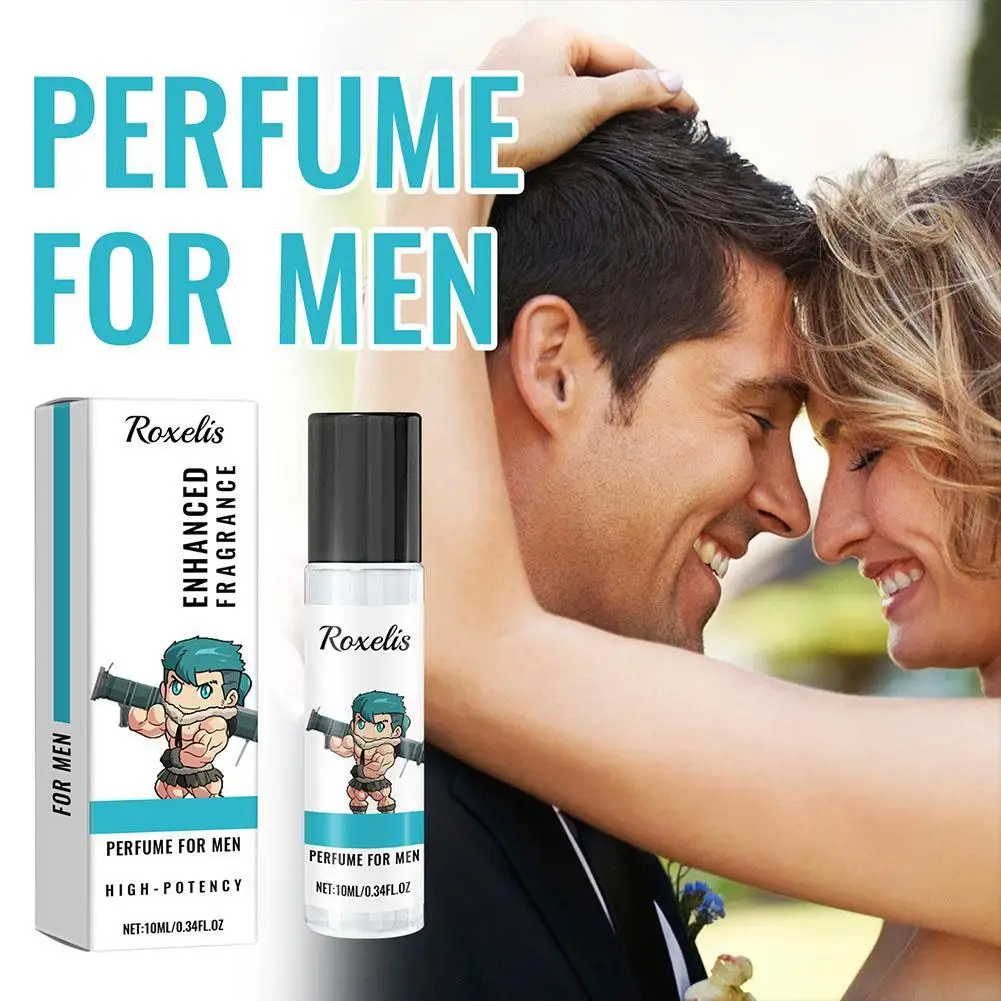 10ml Men Charming Pheromone Perfume Roller Flirting Attract Foral Scent Gentleman Dating Atmosphere Fresh Body Perfume