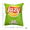 Funny Dog Toys Crisps Plush Filled Pets Squeaky Chew Bite-resistant Sounding Paper Toys Small Medium Pets Supplies Accessories 6