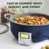 Essential Smart Electric 6QT Skillet Pot, Presets to Sear Saute Stir-Fry and Cook Rice, Healthy Ceramic Nonstick and Dishwasher 5