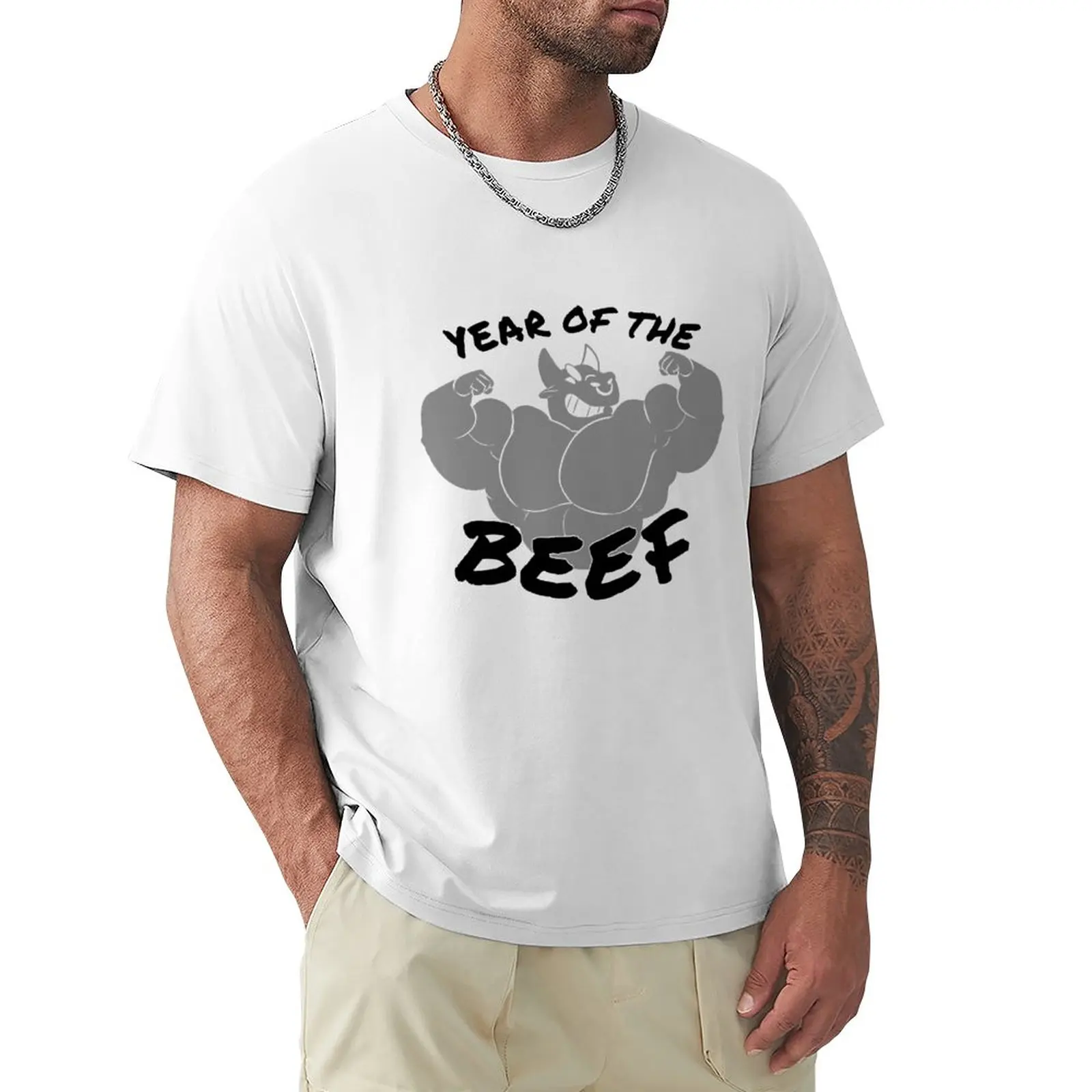 

YEAR OF THE BEEF T-Shirt animal prinfor boys for a boy designer t shirt men