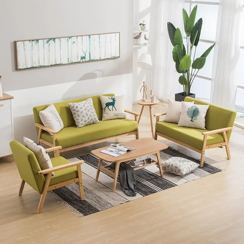 Office sofa coffee table modern minimalist office reception to discuss the meeting business hotel sofa