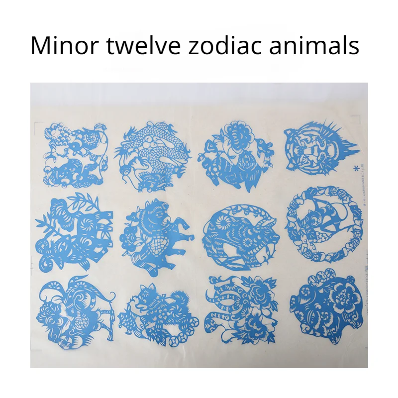 53cm&times;37cm Underglaze Blue and White Decal Paper Medium High Temperature Underglaze Decal Ceramic Process Pottery Making Tools