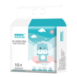 Disposable Baby Changing Pads - Waterproof and Breathable Protector Mat for Infant Care (10-Pack) (As picture)