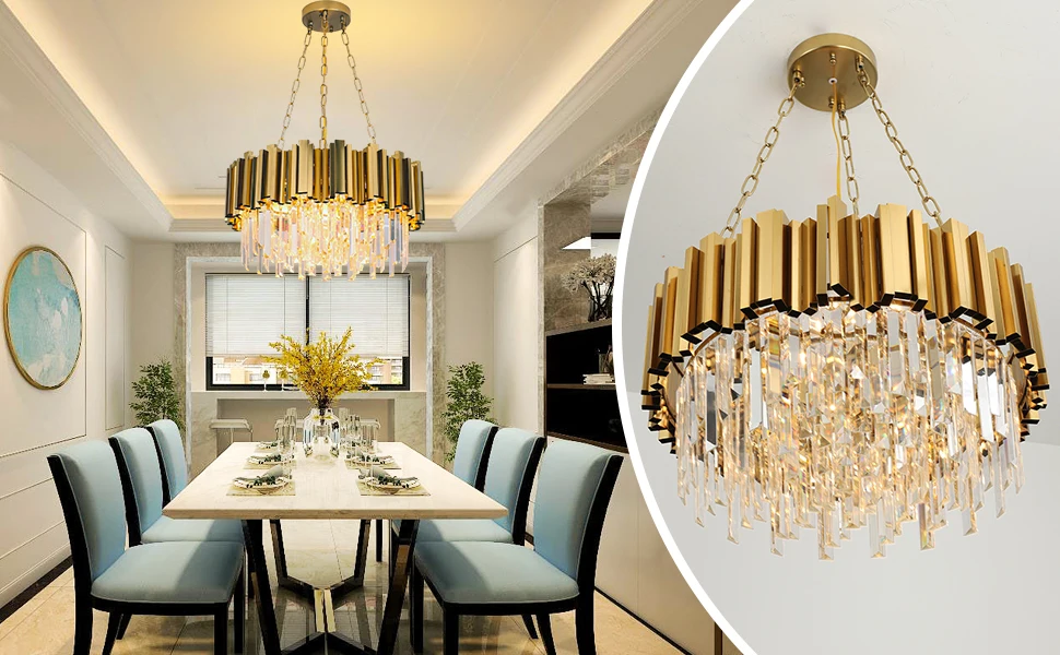 Gold Chandelier