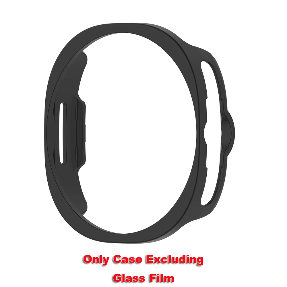 Premium Glass+PC Protective Watch Case - Durable Hollow Hard Cover for Galaxy Watch 8 Series