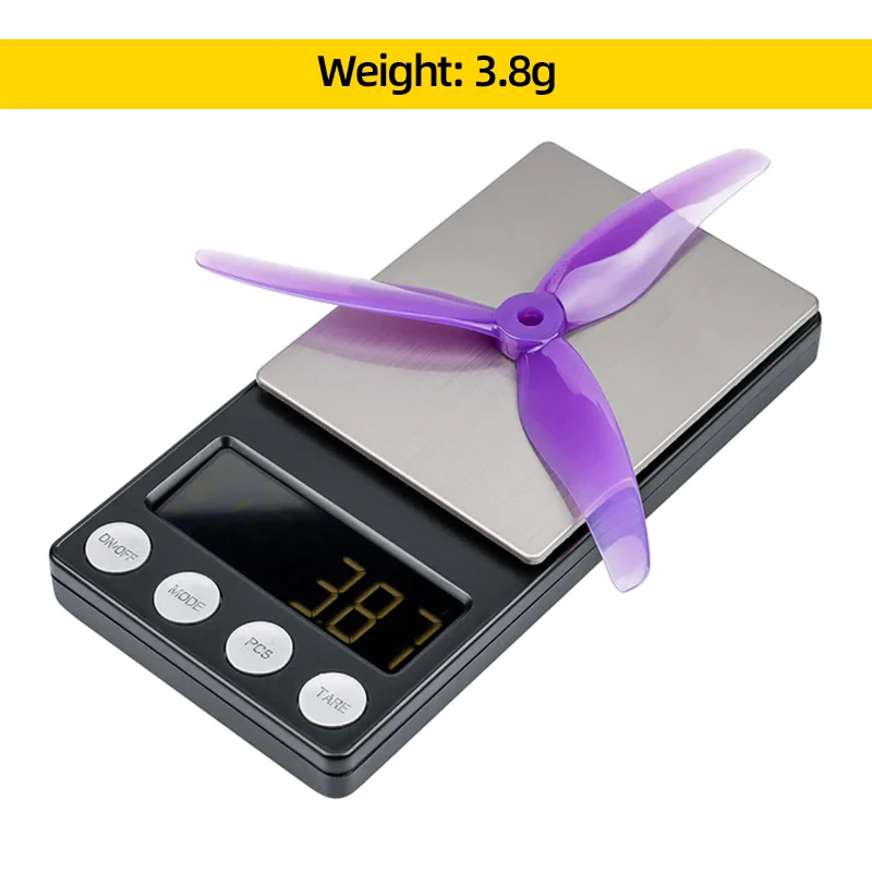 Gemfan 51433 프로펠러, RC FPV 프리스타일 레이싱 드론 쿼드콥터용, 5 인치 3 중 블레이드 CW/CCW PC 소품, 12 쌍, 20 쌍