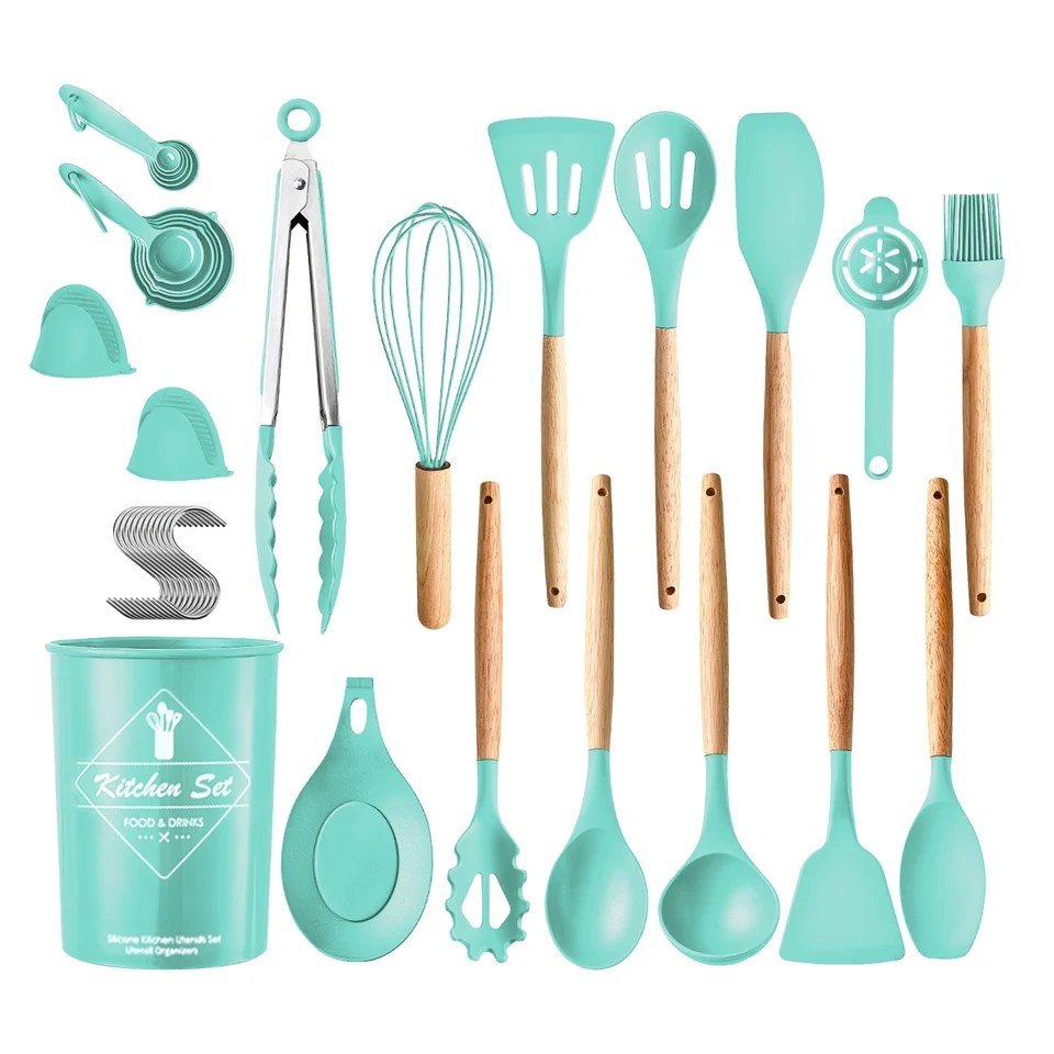 35 Piece Kitchen Utensil Set with Holder