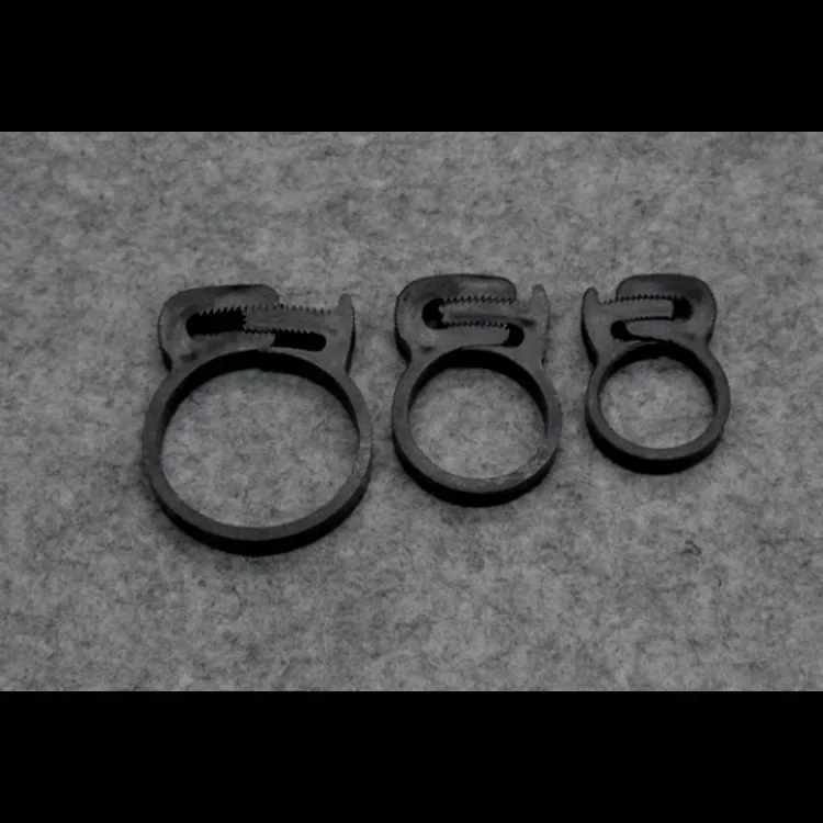 Hose Clamps 10pcs 3.8~59mm Plastic Line Water Pipe Strong Clip Spring Cramps Fuel Air Tube Fitting Fixed Tool