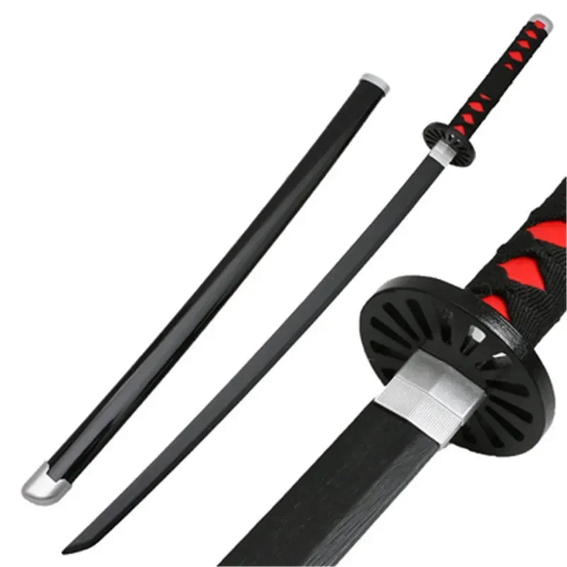 Cosplay Demon Slayer Satoman Tanjiro Sword Weapon 41inch Anime Kimetsu no Yaiba Wood 104cm Katana Prop Model 3
