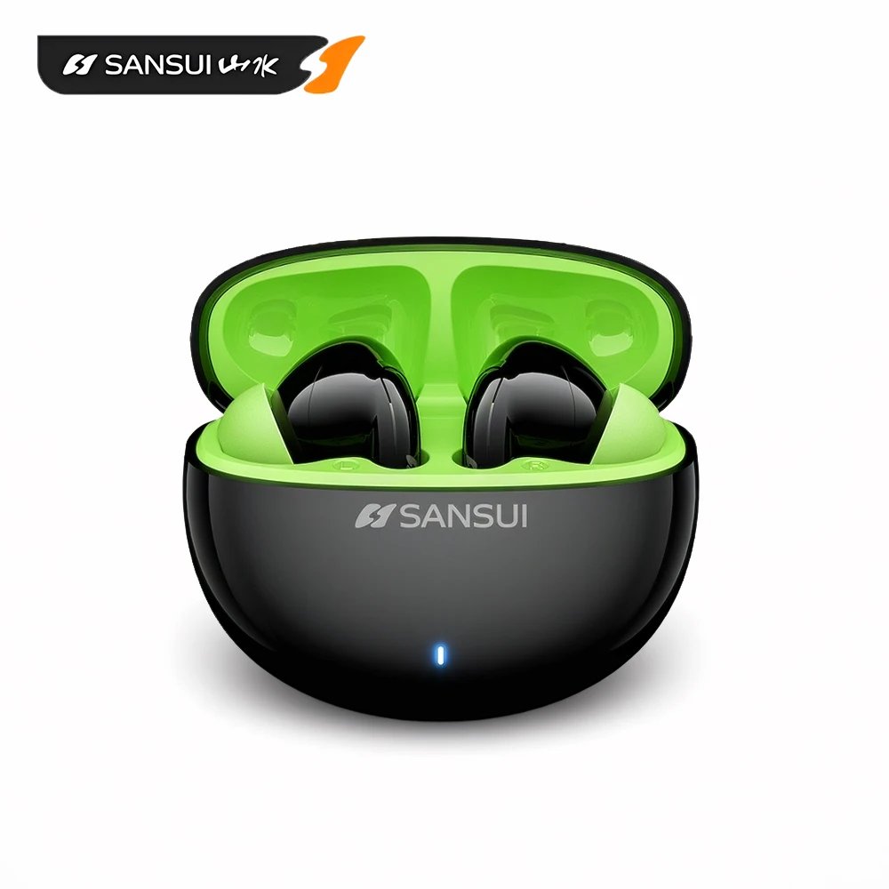 グリーン ワイヤレスイヤホン TRUE WIRELESS STEREO pgat4562358115455.jpg