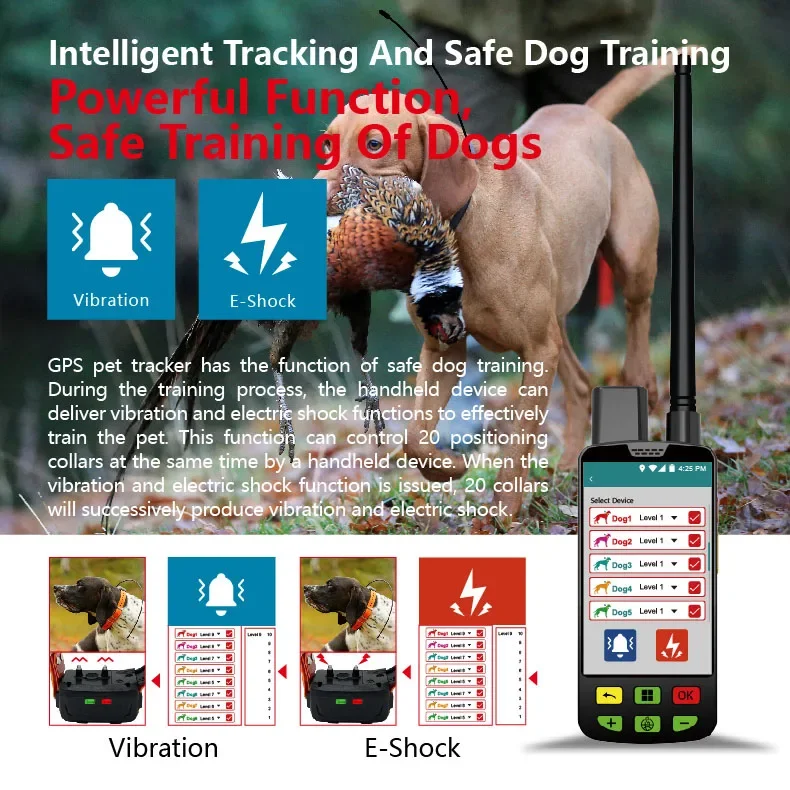 eSEEK tracker pet tracking for cat dog localizador gps garmin gps dog with any c