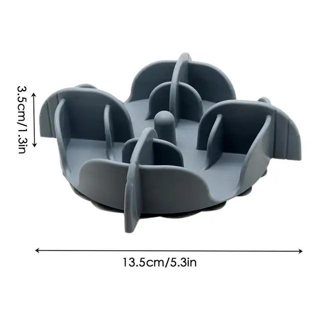 Slow Feeder Dog Bowls Silicone Slow Feeder Dog Bowl Anti Gulping Healthy Eating Raised Dog Bowl Pet Bowl Slow Eating Dog Bowl 6
