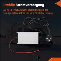 Adaptateur d'alimentation 240V à 12V AC/DC, transformateur, adaptateur d'alimentation pour chauffage à Air Diesel 5-8 KW pour caravane, prise ue 6
