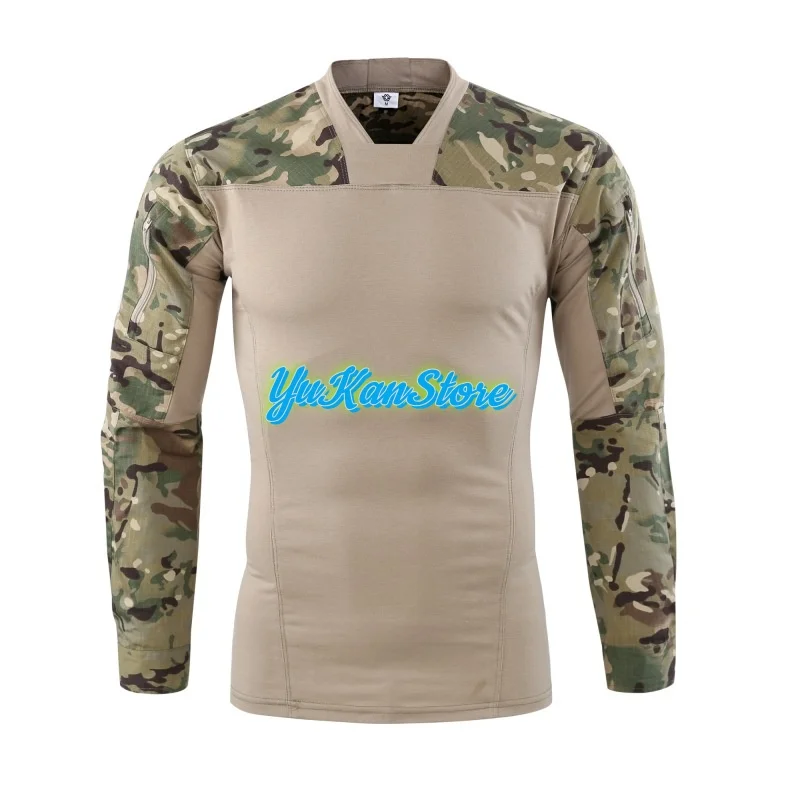 Nueva Camisa De Rana De Segunda Generacial Deportiva Transpiable Blusa De Manga Larga Para Hombres De Camuflaje Al Aire Libre